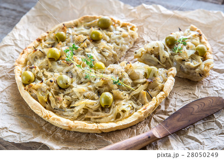 French open onion pie French open onion pie 28050249
