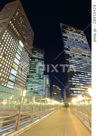 汐留シオサイトの夜景 汐留シオサイトの夜景 28050429