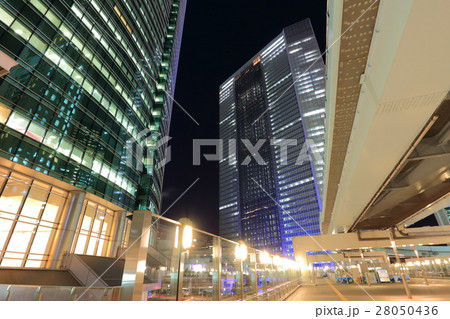 汐留シオサイトの夜景 汐留シオサイトの夜景 28050436