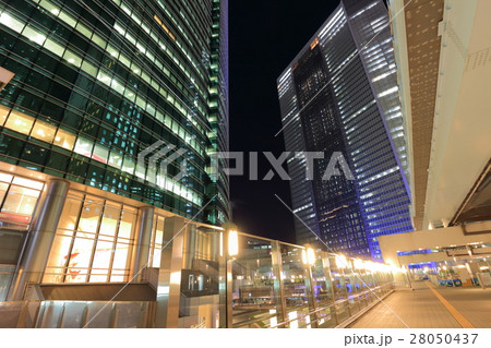 汐留シオサイトの夜景 汐留シオサイトの夜景 28050437