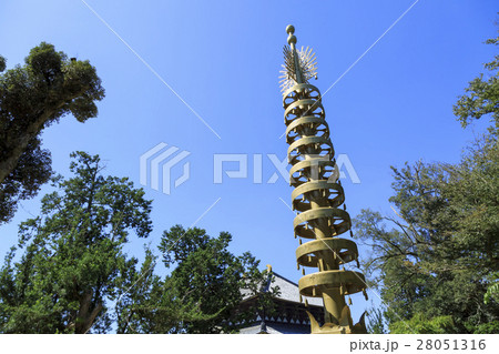 奈良県・東大寺・七重塔(東塔)の相輪 奈良県・東大寺・七重塔(東塔)の相輪 28051316