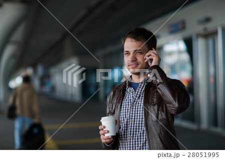 Portrait of a well built shirtless muscular male 28051995