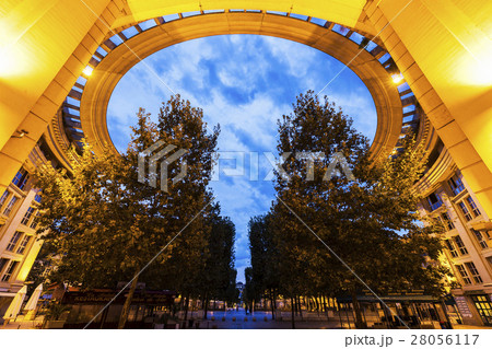 France, Occitanie, Montpellier, Modern architecture of Quartier Antigone France, Occitanie, Montpellier, Modern architecture of Quartier Antigone 28056117