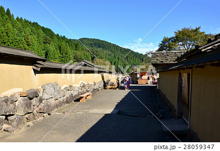 福井 一乗谷朝倉氏遺跡 復原町並(2016.10) 福井 一乗谷朝倉氏遺跡 復原町並(2016.10) 28059347