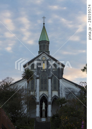 大浦天主堂夕景 大浦天主堂夕景 28059574