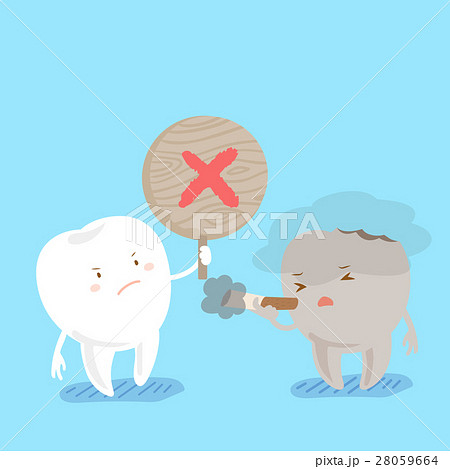 tooth with refusal to smoke 28059664