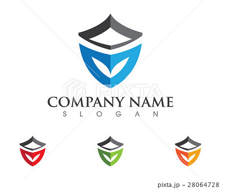 Shield logo template icon 28064728