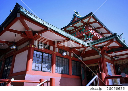 深川　富岡八幡宮　拝殿　（ 深川八幡 ）　東京都 江東区 富岡 28066626