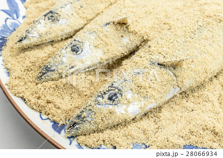 糠さんま 珍味の写真素材