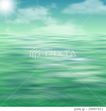 Water surface background in green tones 28067911