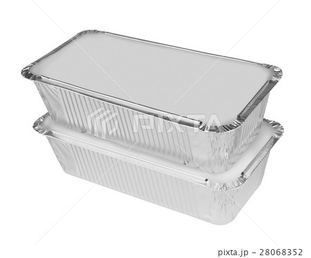 Foil tray for food 28068352
