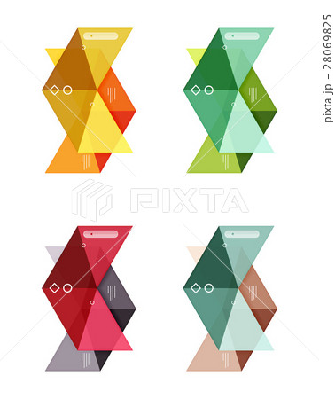 Vector colorful business infographic template or 28069825