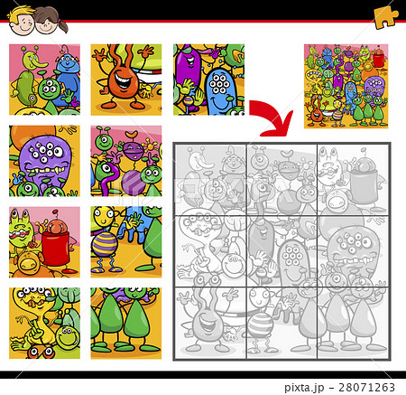 jigsaw puzzle with aliens jigsaw puzzle with aliens 28071263