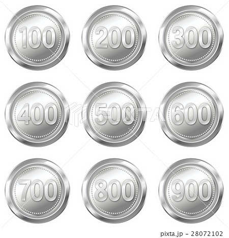 シルバーコイン100～900 28072102