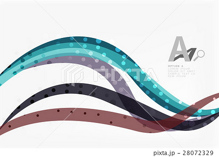 Vector dotted curve waves 28072329
