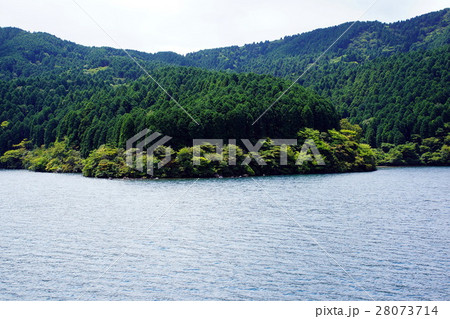 富士五湖　芦ノ湖　（ 幕の鼻 ）　神奈川県 足柄下郡 箱根町 28073714