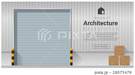 Elements of architecture , factory door background Elements of architecture , factory door background 28075479