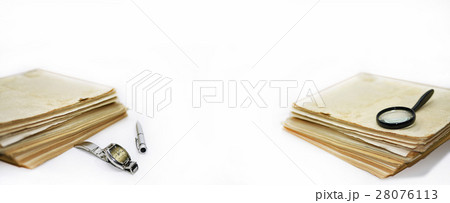 Old books with pen. Old books with pen. 28076113