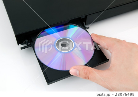 Disc insterted to DVD or CD player 28076499