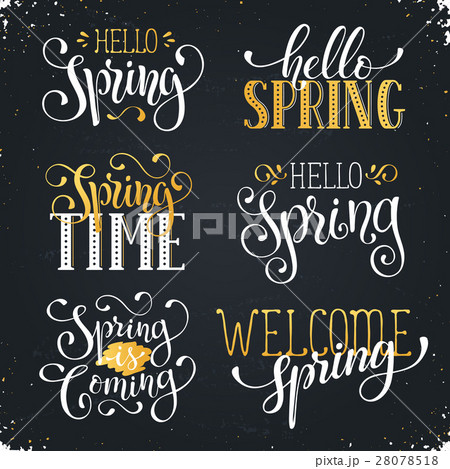 Spring time wording 28078518