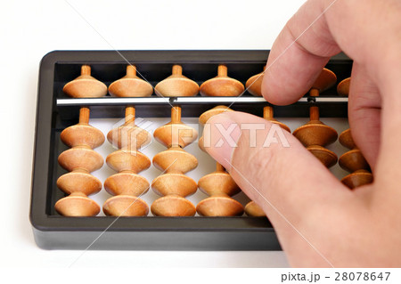 Abacus isolated on white background 28078647