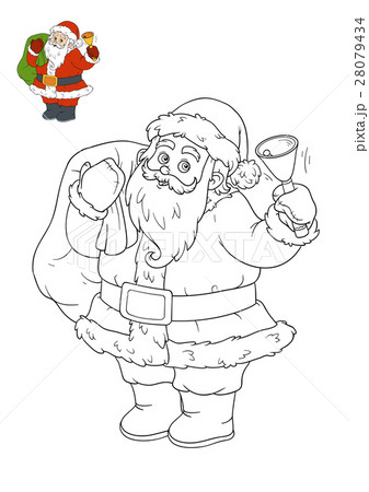 Coloring book, Santa Claus 28079434
