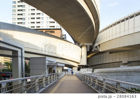 首都高速 大橋ジャンクションの写真素材