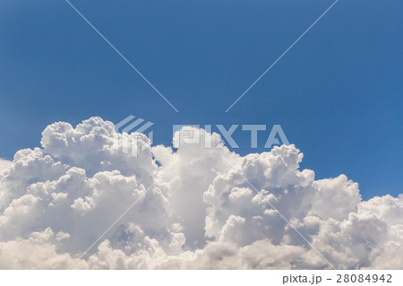 Blue sky background with white clouds 28084942
