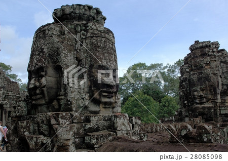 古代遺跡群、アンコール(王都)・トム(大きい)@カンボジア 古代遺跡群、アンコール(王都)・トム(大きい)@カンボジア 28085098