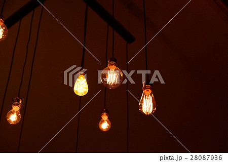 暖色系ランプ 28087936