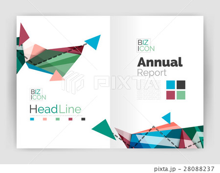 Abstract background annual report template Abstract background annual report template 28088237