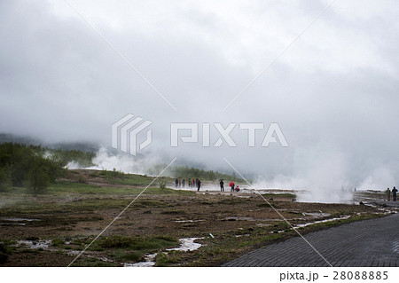 Great Geysir Strokkur in Iceland hot fog geology 2 28088885