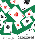Aces playing cards seamless pattern 28088946