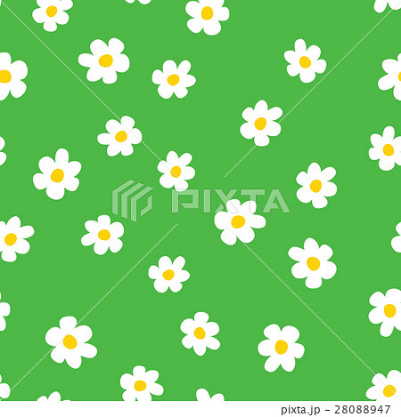 Cartoon flowers seamless pattern Cartoon flowers seamless pattern 28088947