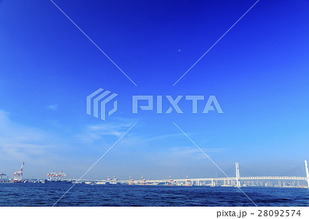 快晴のベイブリッジ(秋) 快晴のベイブリッジ(秋) 28092574