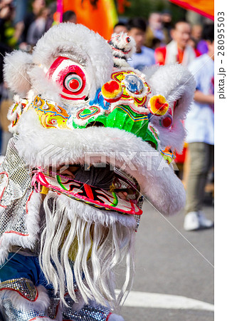 Dragon of the Chinese new year parade 28095503