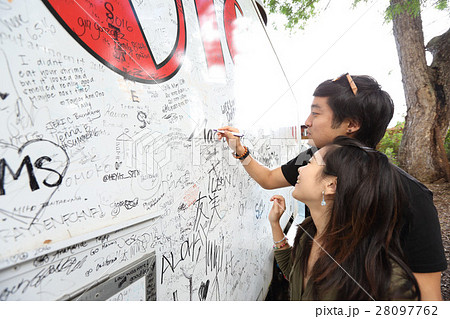 ハワイ、カフクシュリンプのトラックに落書き ハワイ、カフクシュリンプのトラックに落書き 28097762