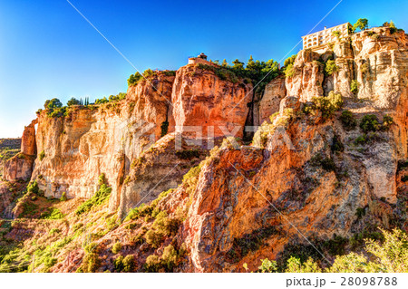 Ronda, Spain, a landscape with the Tajo Gorge 28098788