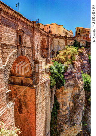 Ronda, Spain, a landscape with the Tajo Gorge 28098797