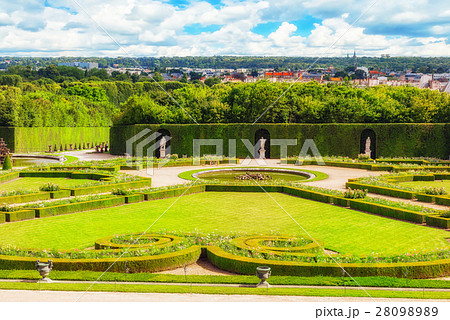 Beautiful Garden in a Famous Palace of Versailles  28098989