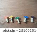Wooden clips as business day idea 28100261