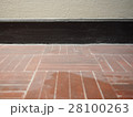 Spiderweb, dust on wood parquet background 28100263