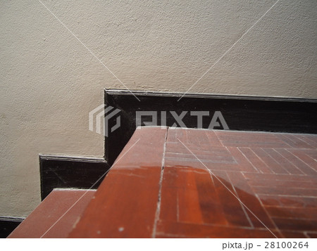 Dust, cobweb on brown wood stair Dust, cobweb on brown wood stair 28100264
