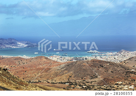 Panoramic view of Mindelo City, Cape Verde Panoramic view of Mindelo City, Cape Verde 28100355