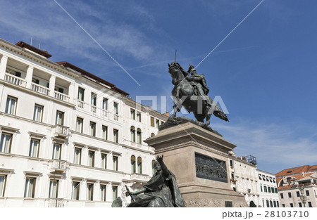 Victor Emmanuel II monument in Venice, Italy. 28103710