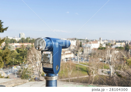 Coin Operated Telescope for Sightseeing. 28104300