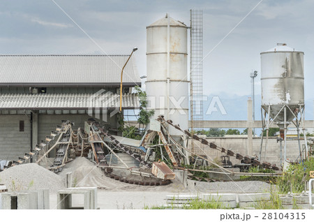 Small factory for cement products 28104315
