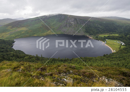 Loch Tay lake in Ireland, Wicklow park 28104555