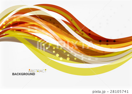 Colorful Wave Abstract Background Pixta