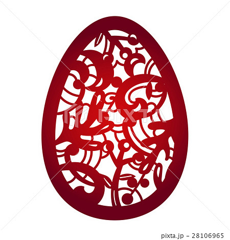 Laser cut vector template 28106965